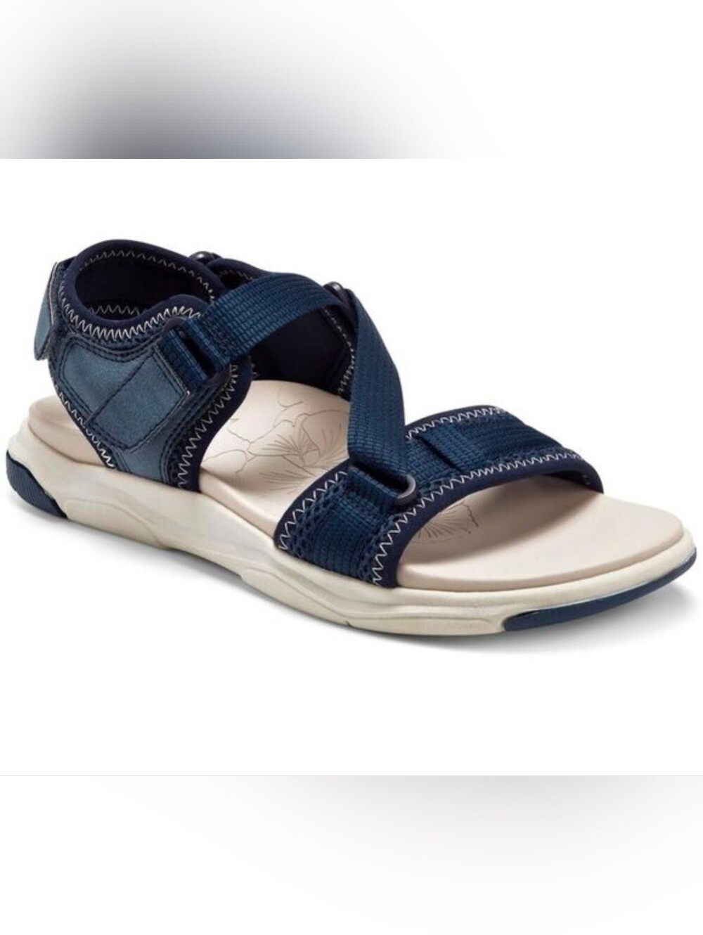 Sz 7.5 Earth Origins Shoes | Earth Origins Vivvy Sandals Womens Blue Adjustable